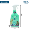 Pet Fresh Pet Odour & Stain Remover Spray 750ml – Carpet & Upholstery Cleaner - Image 2