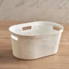 Curver Infinity Laundry Basket 40L – White Clothes Basket - Image 7