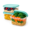 2L Clear Plastic Food Storage Containers with Lids - Image 4