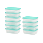 1L Clear Plastic Food Storage Containers with Lids