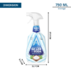 Astonish Bicarbonate of Soda Multi-Purpose Cleaner Spray 750ml – Botanical Fresh - Image 2