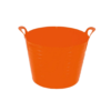 26L Flexible Garden Tub – Orange Heavy Duty Flexi Bucket