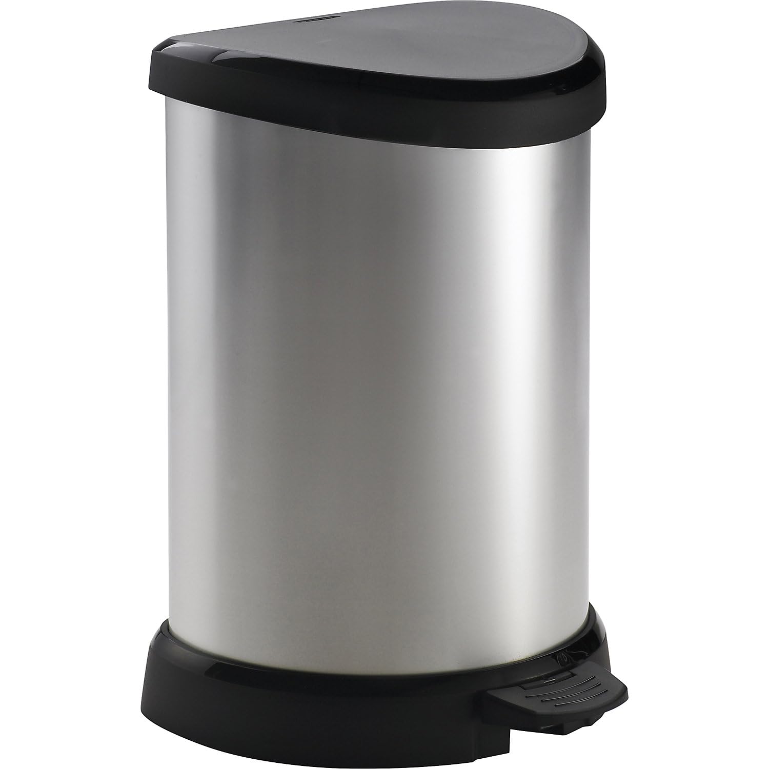 518WTDNBTCL._SL1500_ Curver 20L Metal Effect Pedal Bin - Image 1