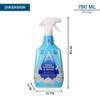 Astonish Daily Shower & Shine Spray 750ml – White Lilies - Image 2