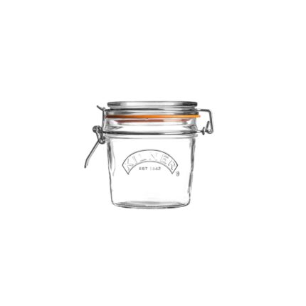 350ml Airtight Glass Storage Jar with Clip Top Lid