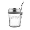 0.35L Breakfast Jar with Spoon & Lid