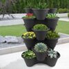 Stackable Vertical Garden - Strawberry Planter Pot - Image 8