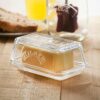 Glass Butter Dish Storage Container with Lid – 250g - Image 5