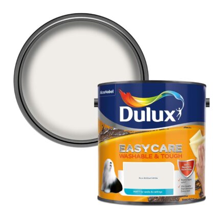 Dulux Easycare Washable Matt – Brilliant White 5L