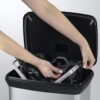 Curver 50L Metal Effect Pedal Bin - Image 5