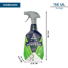 Astonish Specialist Mould & Mildew Blast Cleaner Spray 750ml – Extra Strength - Image 2