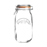 1.5L Airtight Glass Storage Jar with Clip Top Lid