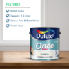 Dulux Once Gloss Paint Pure Brilliant White - 2.5L - Image 3