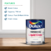 Dulux Professional Liquid Gloss Pure Brilliant White Paint – 750ml - Image 2