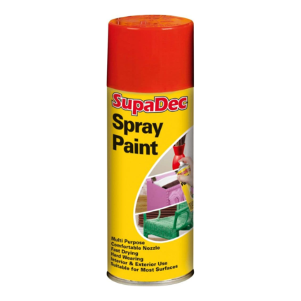 Supadec Spray Paint Bright Red 400ml