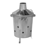 15L Galvanised Metal Garden Incinerator Bin