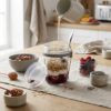 0.35L Breakfast Jar with Spoon & Lid - Image 5