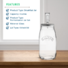 3L Glass Fermentation Jar Set with Airlock Lid - Image 3