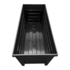 55cm Rectangular Black Grosvenor Trough Planter - Image 5
